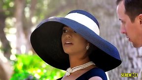 Veronica Rodriguez squirts hard on big cock - SCREWBOX