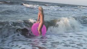 ”Young Blonde Agnes Likes Getting Naked... IN PUBLIC?!”