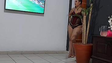 RED - Jogo do flamengo/beijo grego/sexo - Parte 01.