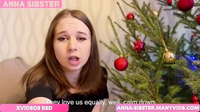 Stepsister'_s joke turned out to be the best gift for Christmas.