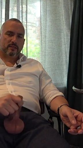 Circumcision Style Discussion with Uncut Man