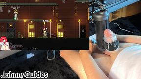 synced game milks hard cock
