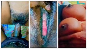 Desi new young sister-in-law's beautiful young pussy fucking