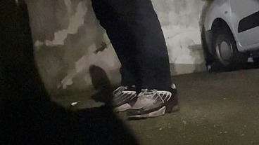 I filmed my flatmate pissing in the street after party