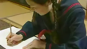 Teen Caught Cheating on Homework – Seduced Fucked by Stepdad