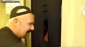 Greedy Amateur Dilf Sucks Penis At His Home