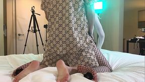 Rapper Fucks Blonde TS