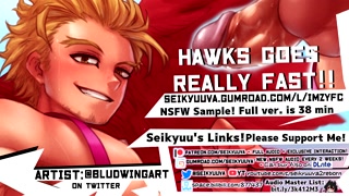 My Hero Academia HAWKS GOES REALLY FAST!!! - Female Pronouns art:bludwingart
