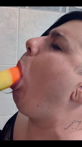 Sucking My Rainbow Boyfriend for Hardcore Fans
