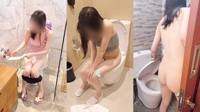 pissing scene(japanese slender girl)