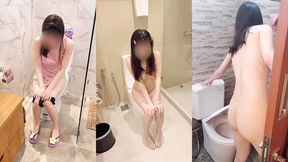 pissing scene(japanese slender girl)