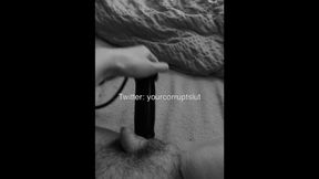 Stretching my boypussy 🙈