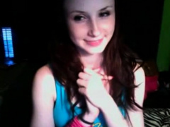 cute tight teen flashes on webcam chat