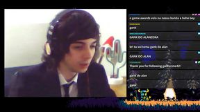 Alan Ferrando Gostoso streamer pequeno