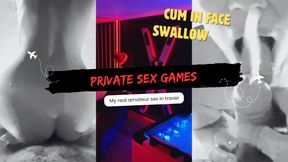 Jacuzzi fuckfest: He cums on my boobs and I swallow it all