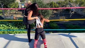 Nikki vs Stevie Atomic Wedgies