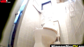 Japanese Maidens Reveal Their Secrets InDepth Footage of Public Toilet Pissers