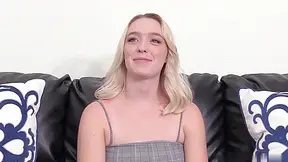 Blonde Cheats On The Couch