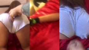 inteada safada com seu novo shortinho ( sex toy )