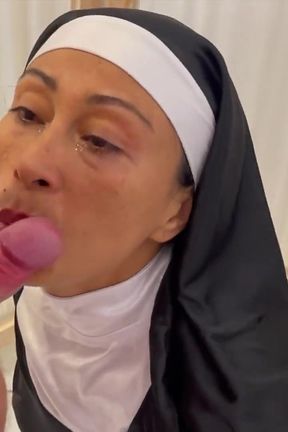 Tempting the novice nun