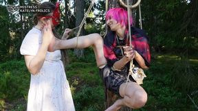 THE FOREST ADVENTURES with ZEPHYR predicament bondage FHD 1080p