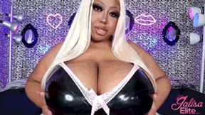 Plump and Shiny Bimbo Lips and Tits (MP4 Version)