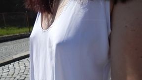 pokies on the walk through the town