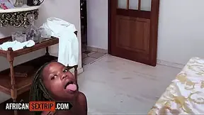 Petite Ebony Teen Drenched In Spit & Sweat After Getting Hardcore RAILED