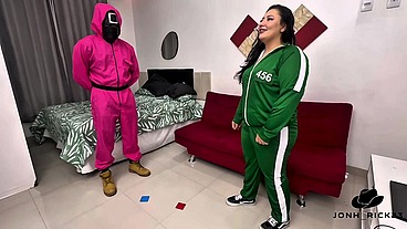 perdi o jogo e tive que dar pro guarda da piroca grande