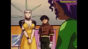 Spaceship Adventure – Anime Couple Exploring Pleasure Together