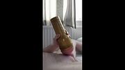 drills deep with hard fleshlight