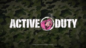 Activeduty - Beefy Pax Perry Dicked Down by Muscle Hunk