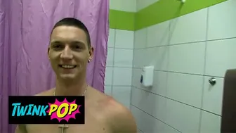 Twink Cruises Train Station for CashNeedy Muscle Hunks to Fuck Bareback