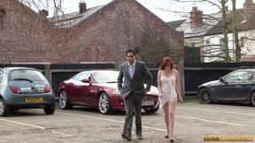Lucky Guy Gets a Date with Busty British MILF Holly Kiss