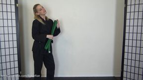 ROXANNE RAE EARNS HER GREEN KARATE BELT