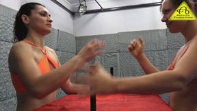 Armwrestling BellaLux vs Gspot