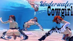 Underwater Cowgirl - Jasper Reed UW Dildo Riding