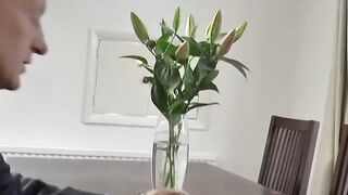 Brit Beauty Grandma Cums on Cock, Fucks Deep in Creampie Ending
