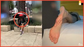 18 YO PICKED UP IN THE STREET MODELS HER FEET THEN GETS FOOT WORSHIPPED AND TOES SUCKED - FOOT WORSHIP PICK UP VOL 4 - ACT I, II & III - CEREZA - 720P