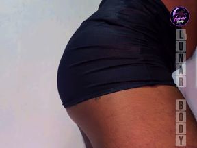 Tight Black Shiny Outfit - Slow Seductive Gay Dance (FULL)