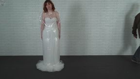 Sonya was sent away along with her fluffy white dress for safekeeping in a bag a case and a vacu