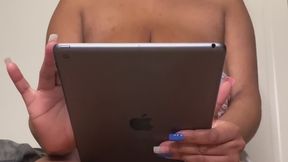 Trapped inside ur giantess titty forever