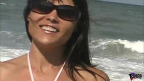 early morning interracial pov threesome with black cock lover phoenix and behind the scenes fun in florida