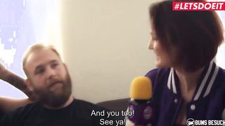 BUMSBESUCH - Gigantic Jugs German Pornstar Jolee Love Getting Plowed By Amateur Fan - LETSDOEIT