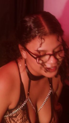Stunning moment from &quot;Join me for a nice cigar while I masturbate, daddy.&quot;