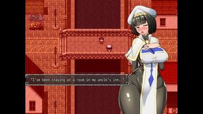 nymphomania priestess [ cuckold hentai game pornplay ] ep.3 the nun orgasm from her fisrt kiss