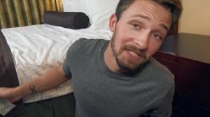 Str8chaser.com: Tattooed Landon Stevens cum on face video