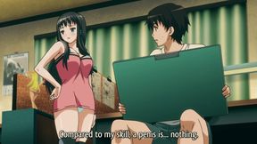 A young slut poses in front of the camera while sucking her boyfriend's big dick