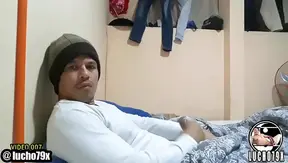 Strapped Sizzling: Latino Hunk Jerks Off Hot and Heavy – NaughtyLads 18+