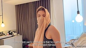 If You Want To Marry My Stepfather I Need To Taste You First. Naive Stepmom Was Joked Into Fucking